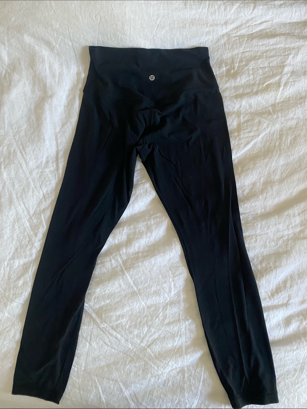 Lululemon Align Black High-Waist Leggings 25” Size 6